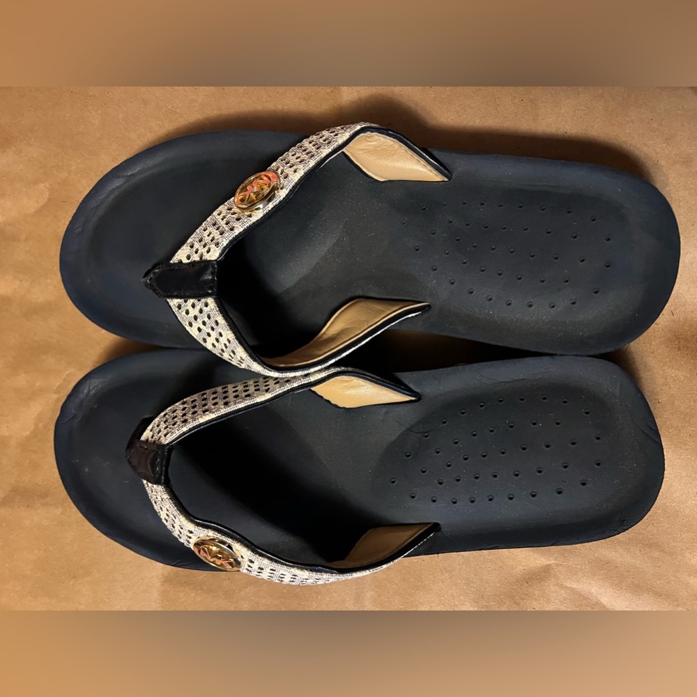 Michael Kors flip flops
